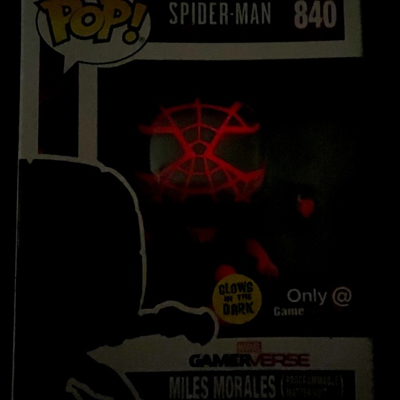 Funko pop #840 Marvel Spider Man Miles Morales Programmable Matter Suit